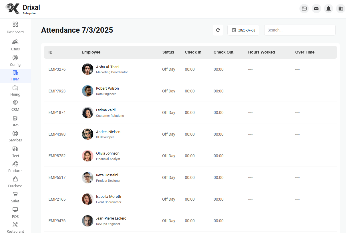 Real-Time Attendance Monitoring & Analytics